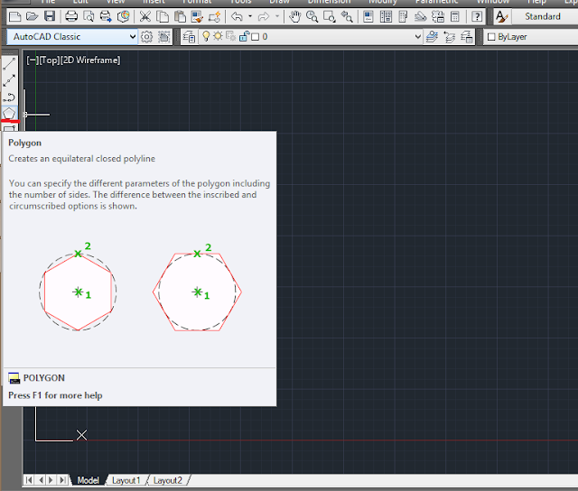 Draw Polygon In Hindi AutoCAD में polygon बनाना आसान है