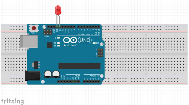 Circuit Arduino Led Circuit and Programming