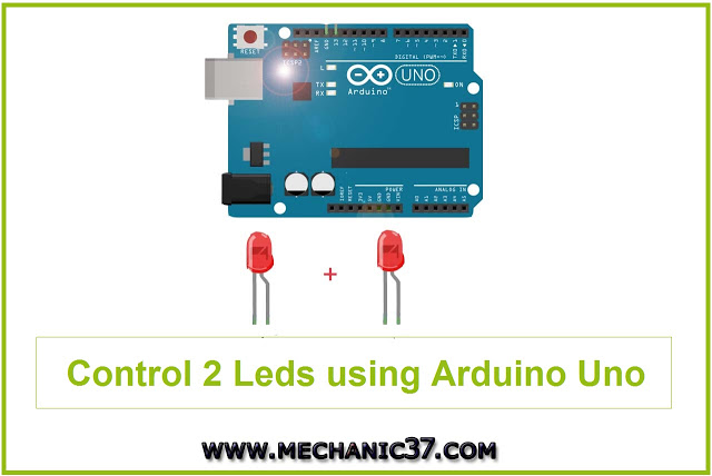  control multiple LEDs+Arduino uno