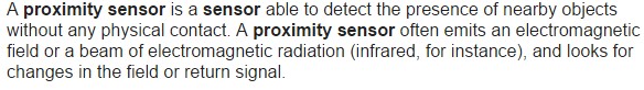 Introduction And Working Introduction And Working of proximitysensor