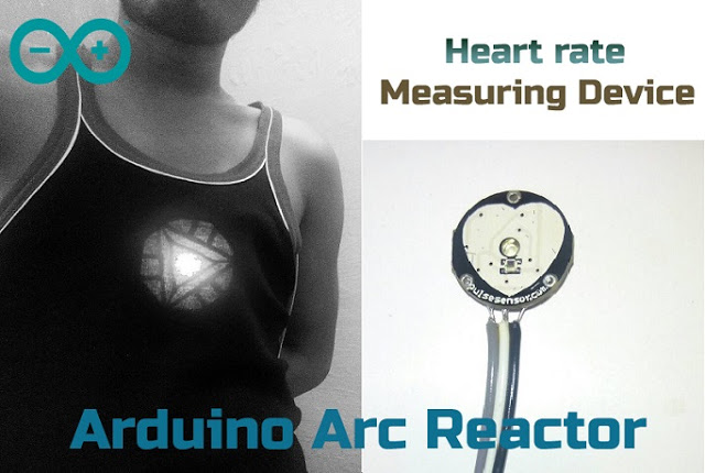 Arduino Arc reactor device Heart V1 Arduino Arc reactor device Heart V1