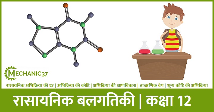 रासायनिक बलगतिकी कक्षा 12
