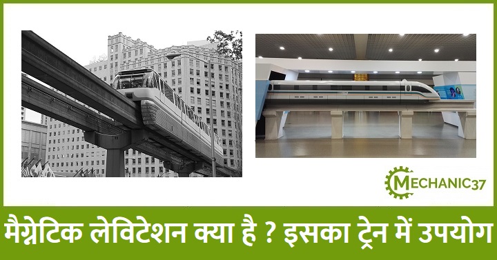 मैग्नेटिक लेविटेशन क्या है ? इसका ट्रेन में उपयोग एव इसके लाभ
