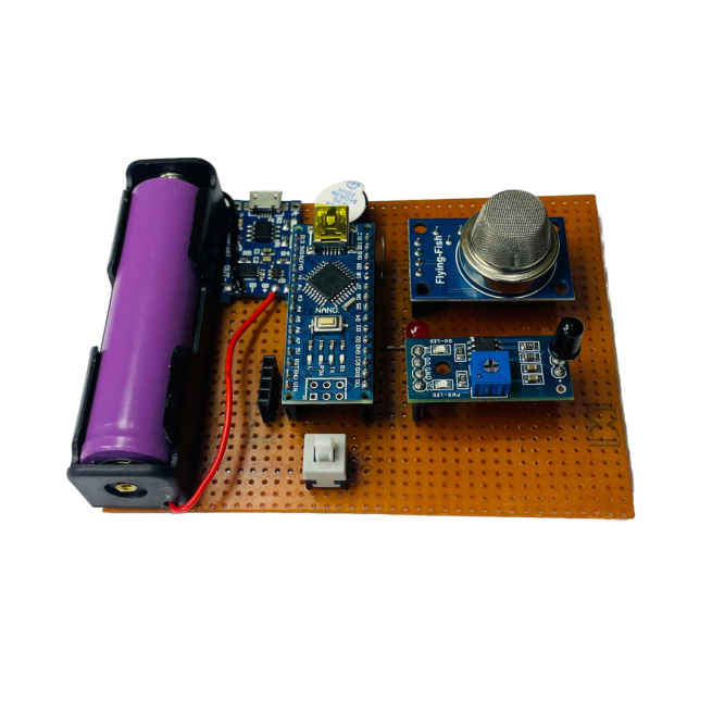LPG, Smoke and Flame Detector Project For Engineering Exhibition - Image 2