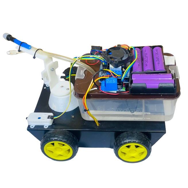 Buy Fire Fighter Robot (Big Size ) 5499 Rs | Major Engineering Project - Image 2