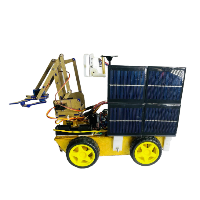 Rover project with robotic arm