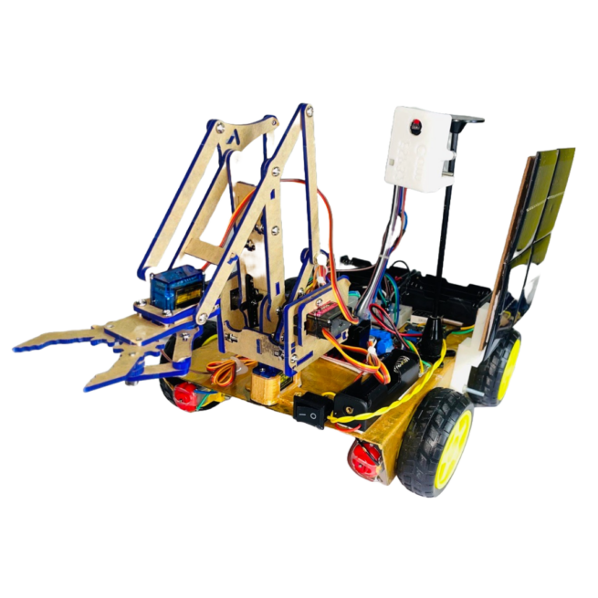 Rover Project With Robotic Arm and Camera ( Ready To Use Assembled ) - Image 5