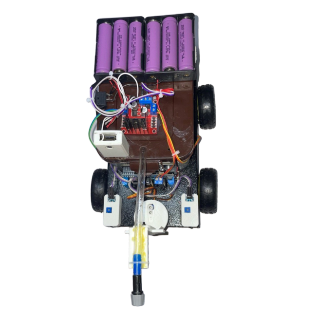 Fire Fighter Robot with Wi-Fi Camera Control System Project With Report - Image 2