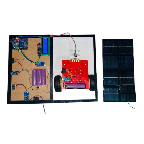 Solar Powered Wireless Vehicle Charging Station | Pre Build Project WIth Pdf