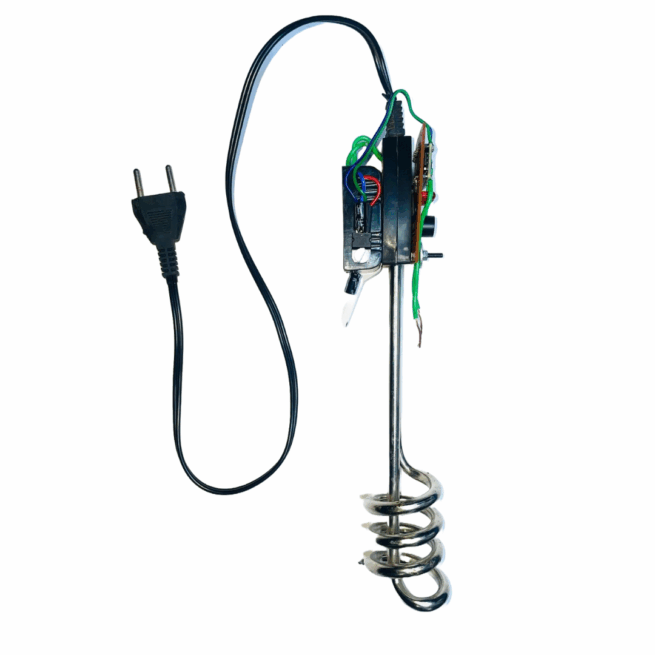Immersion Rod Water Level Safety Alarm | Buzzer and LED Alert System | Protects Against Dry Heating | Science Project with Report - Image 3