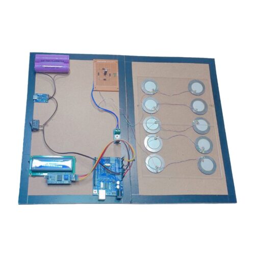 Footstep Power Generation Complete Ready to use Project Rechargeable Project Programming cable Just Buy and Use