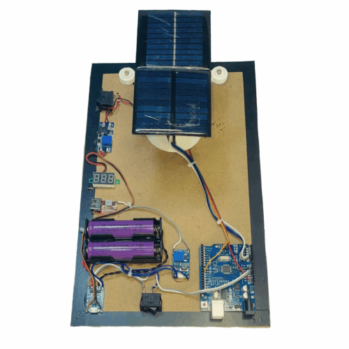 single axis solar tracker with usb mobail charging