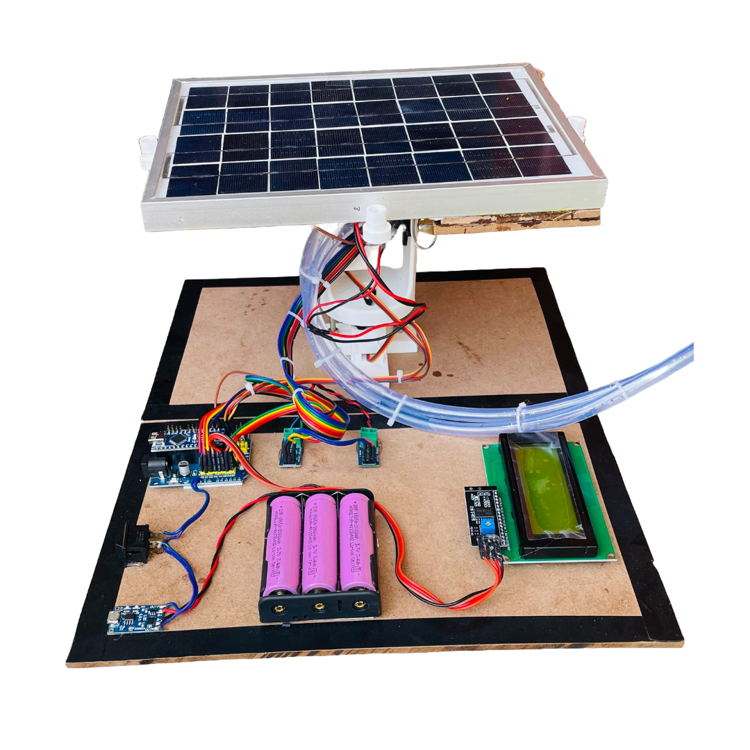 Dual Axis 5W Solar Tracking System Engineering Assembled Project With ...