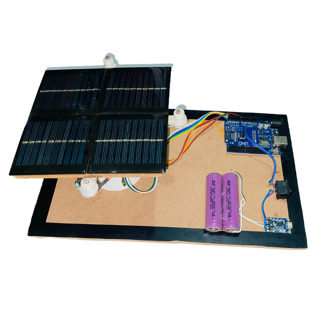 Dual Axis Solar Tracker Project | Arduino Engineering Project with PDF ...